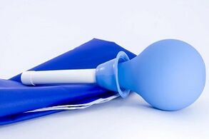 cleansing enema to remove parasites from the body